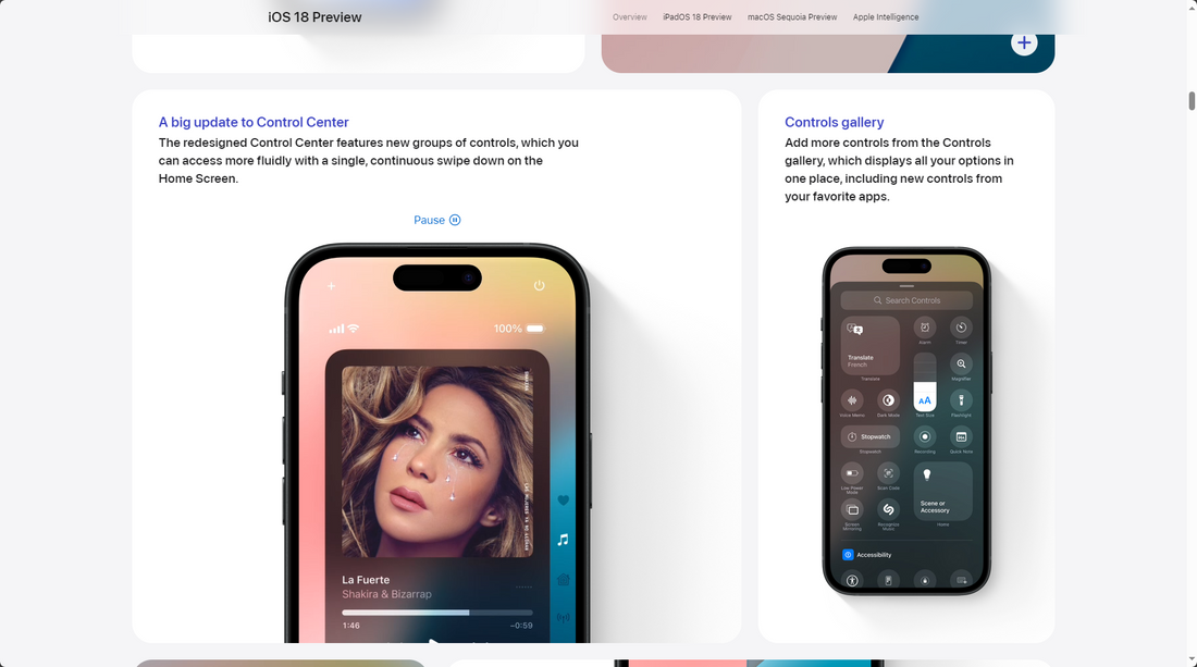 Apple announces iOS 18 with new AI features and more customizable homescreen